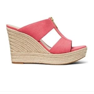 MICHAEL KORS bradley mule 7.5 NIB GERANIUM